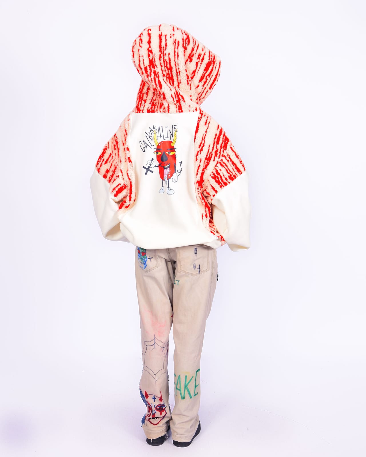 Signature Fur Hoodie view 4