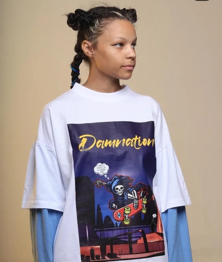 Damnation Skate Graphic Tee